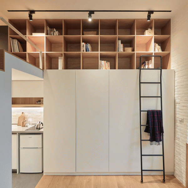 A Little Design creates 22m2 apartment in Taiwan