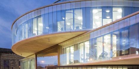 Blavatnik School of Government, University of Oxford by Herzog & de Meuron. Photograph by Iwan Baan