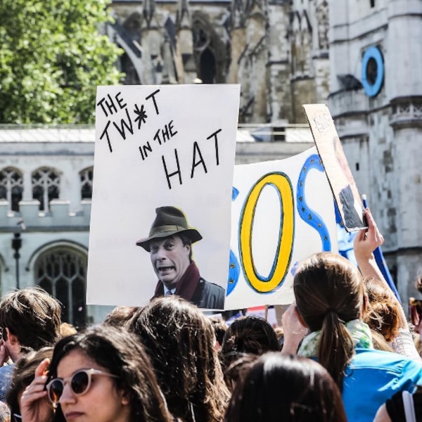 Architects and designers share Brexit anger with protest Instagrams