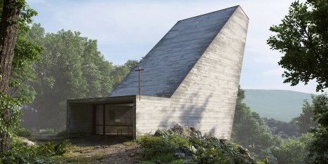 Chapel in Switzerland by Joaquim Portela Arquitetos