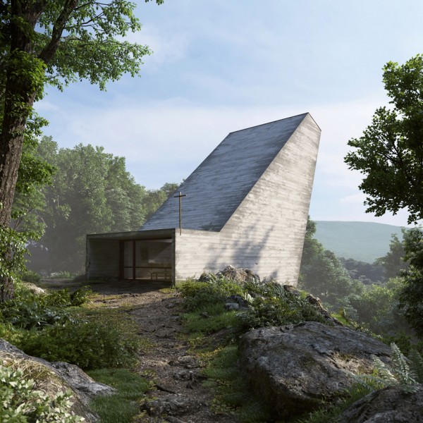 Chapel in Switzerland by Joaquim Portela Arquitetos