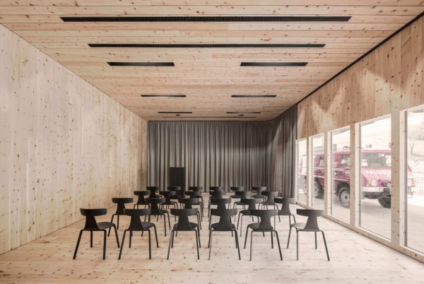 Feuerwehr Vierschach by Pedevilla Architecs
