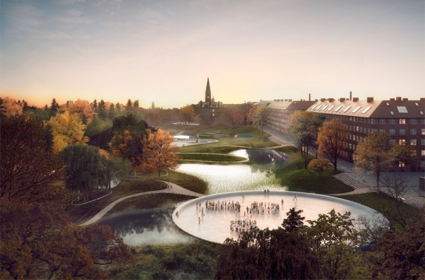 Hans Tavsens Park and Korsgade by SLA and Ramboll