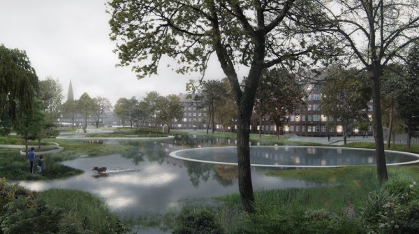 Hans Tavsens Park and Korsgade by SLA and Ramboll
