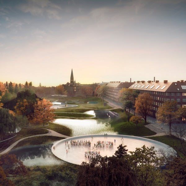 Hans Tavsens Park and Korsgade by SLA and Ramboll