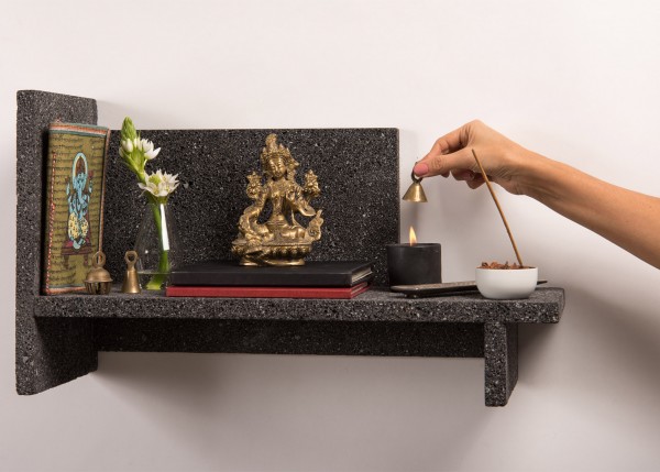 Lava shelves by Peca