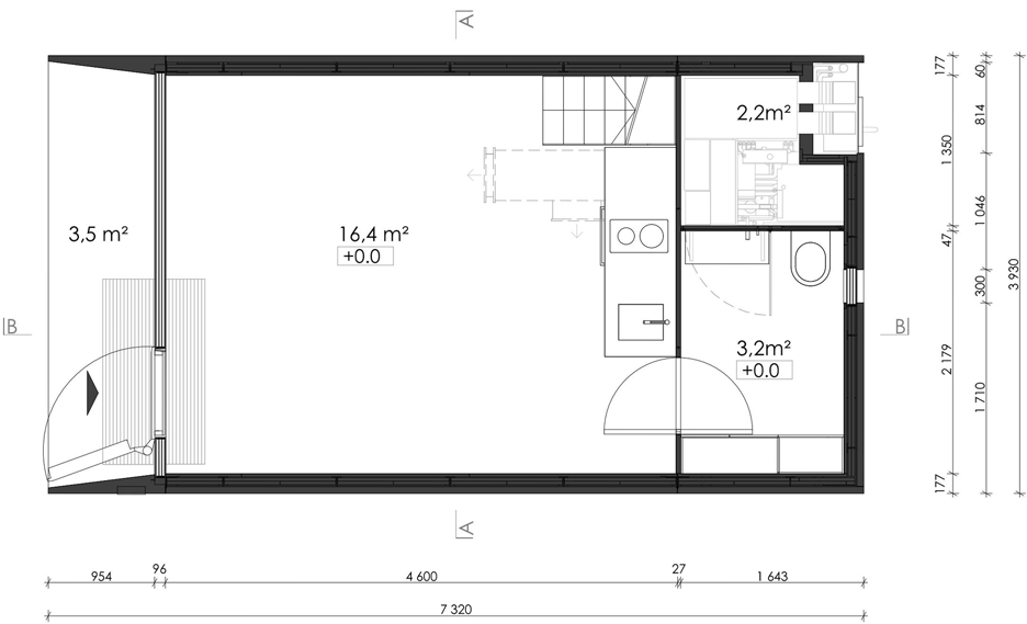 Movable pre-fab mini house by Koda