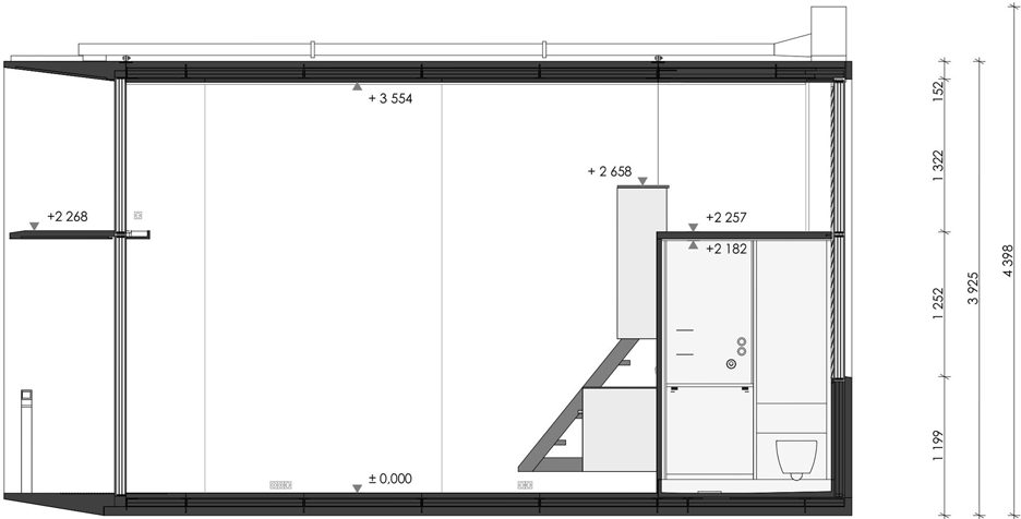 Movable pre-fab mini house by Koda