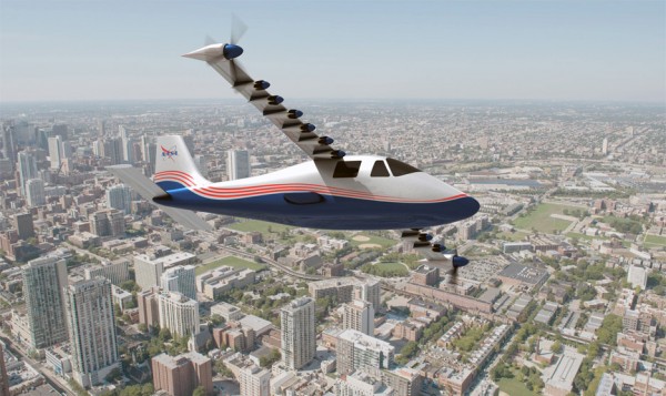 NASA unveil X 57 aircraft, an experimental electric airplane which could lead to reduced flight times and carbon emissions