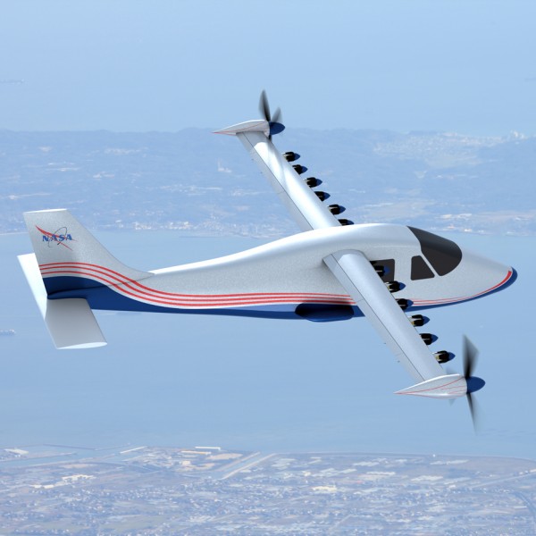 NASA unveil X 57 aircraft, an experimental electric airplane which could lead to reduced flight times and carbon emissions