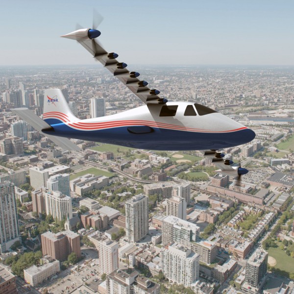 NASA X-57 electric airplane