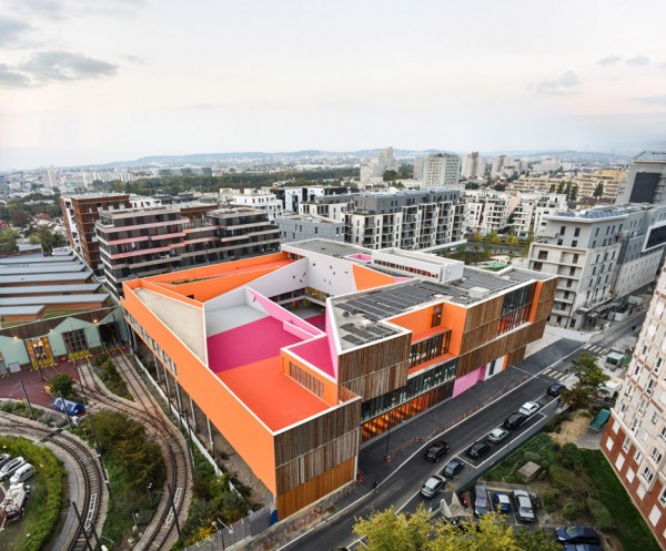 School in Colombes by Dominique Coulon & Associés