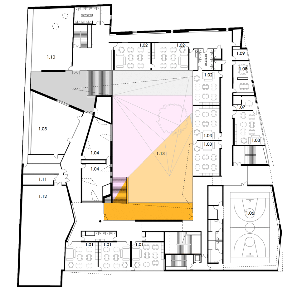 School in Colombes by Dominique Coulon & Associés