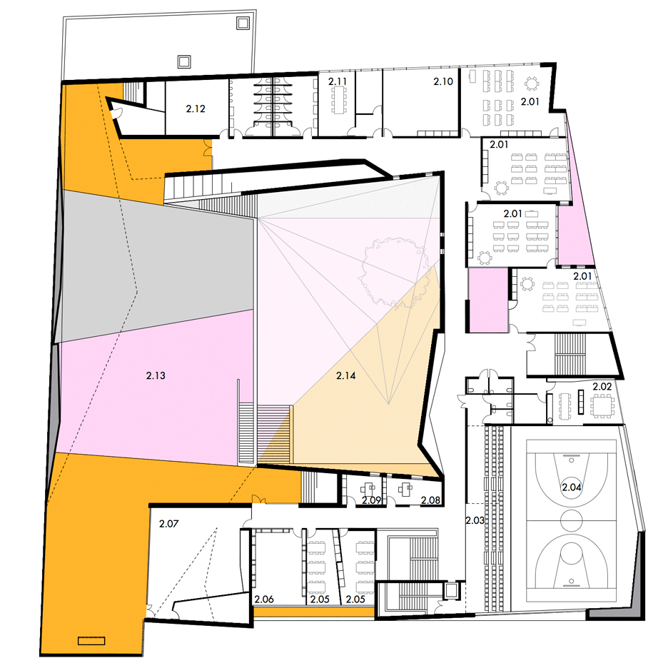 School in Colombes by Dominique Coulon & Associés