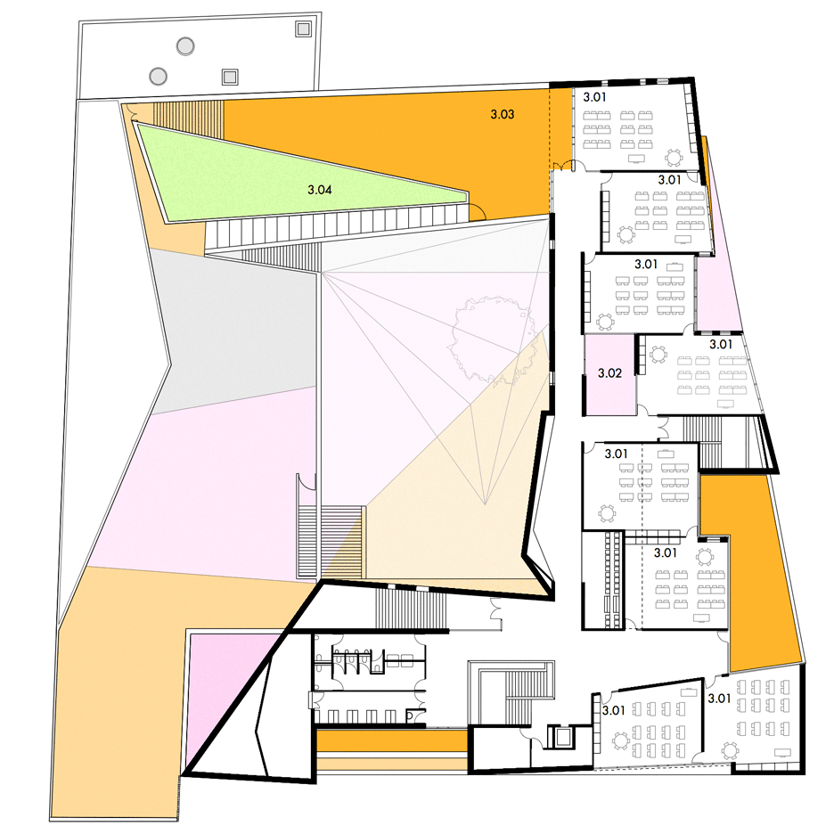 School in Colombes by Dominique Coulon & Associés
