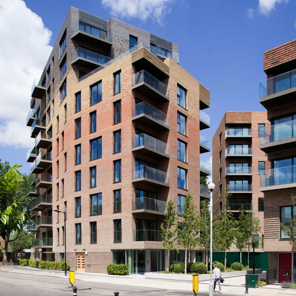 Trafalgar Place, Elephant and Castle, London by dRMM Architects. Photograph by Alex-de-Rijke