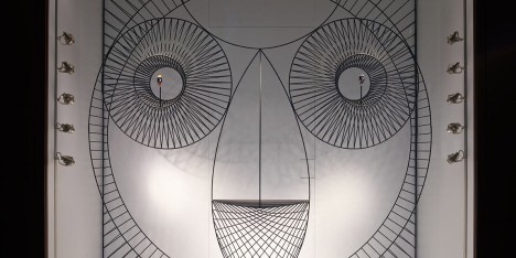 Shop window installation designed by Gamfratesi for Apple Watch Hermès