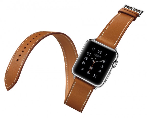 Apple's smartwatch, designed with fashion label Hermes