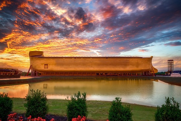 Troyer Group opens Noah's Ark theme park in Kentucky as flash floods hit the state