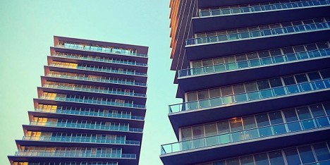 BIG's The Grove at Grand Bay twisted towers