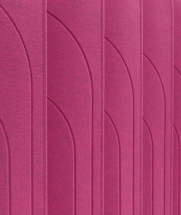 Buzziblinds by Design Alain Giles combine acoustic screens with room dividers