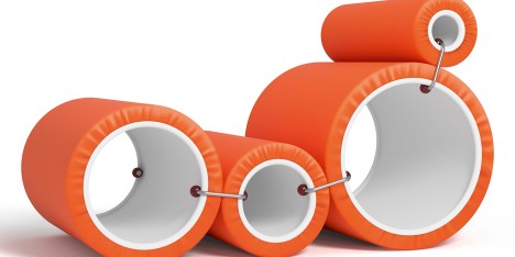Cappellini rerelease the Joe Colombo-designed Tube Chair