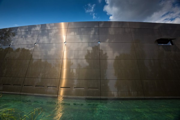 Château les Carmes Haut-Brion cellar by Philippe Starck