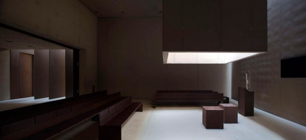 Crematorium Hofheide in Belgium by Coussée & Goris architecten and RCR Arquitectes