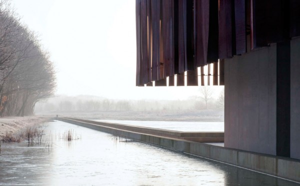 Crematorium Hofheide in Belgium by Coussée & Goris architecten and RCR Arquitectes