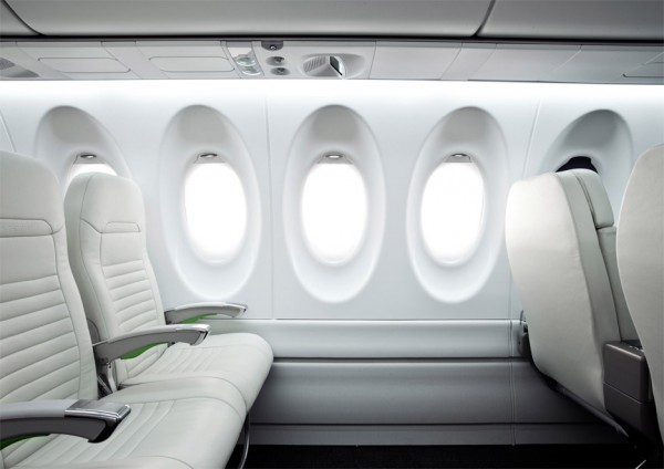 Bombardier's CS100 aircraft