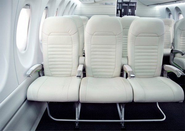 Bombardier's CS100 aircraft