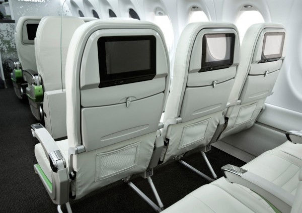 Bombardier's CS100 aircraft