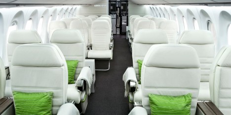 Bombardier's CS100 aircraft