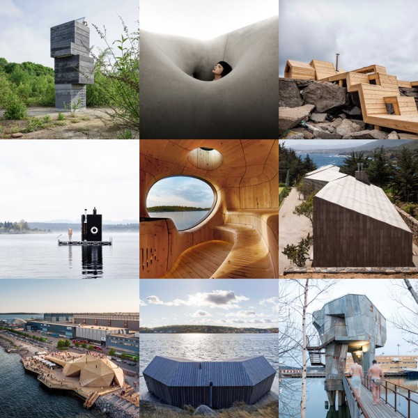Dezeen's new architecture Pinterest board is full of stunning saunas