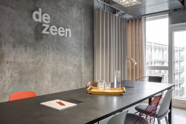 The Dezeen office in Hoxton, London designed by Pernilla Ohrstedt
