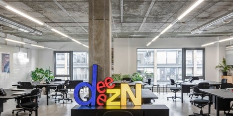 Dezeen office by Pernilla Ohrstedt