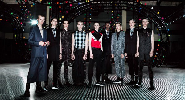 Dior Homme summer 2017 catwalk set by Villa Eugenie