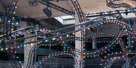 Dior Homme summer 2017 catwalk set by Villa Eugenie