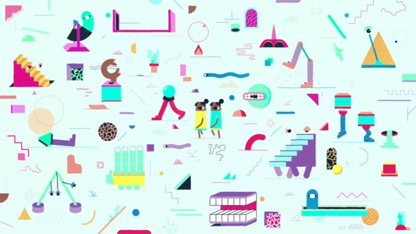 Parallel Teeth creates an abstract world for Ladi6's music video