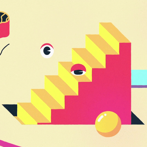 Parallel Teeth creates an abstract world for Ladi6's music video