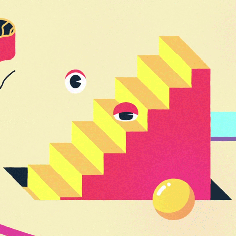 Parallel Teeth creates an abstract world for Ladi6's music video