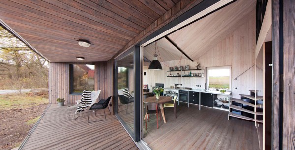 Energy Efficient Wooden House Zilvar by ASGK Design in the Czech Republic