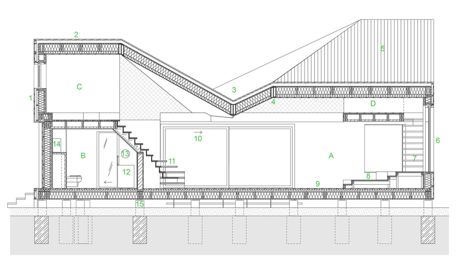 Energy Efficient Wooden House Zilvar by ASGK Design in the Czech Republic