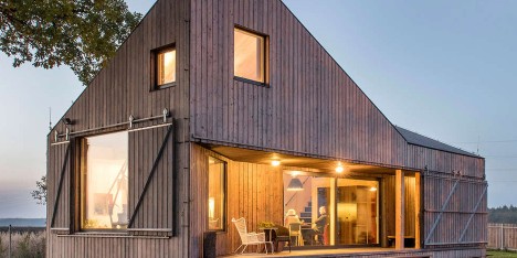 Energy Efficient Wooden House Zilvar by ASGK Design in the Czech Republic