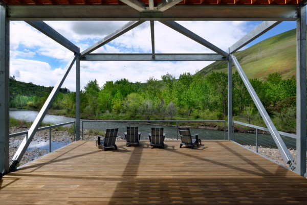Flood Plain House by Paul Hirzel