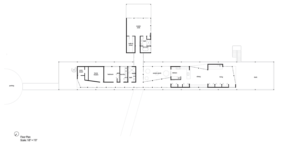 Flood Plain House by Paul Hirzel
