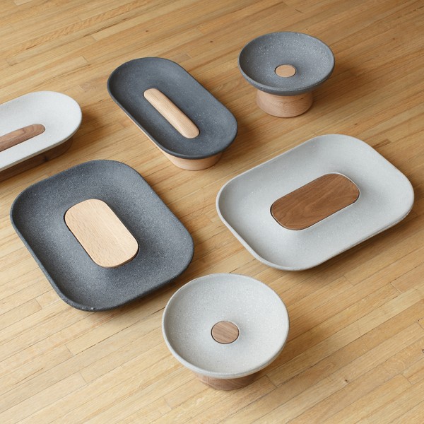 LaSelva and Iván Zúñiga design range of concrete home accessories