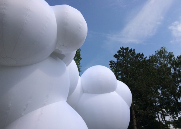 BIG creates inflatable pavilion at Roskilde Music Festival