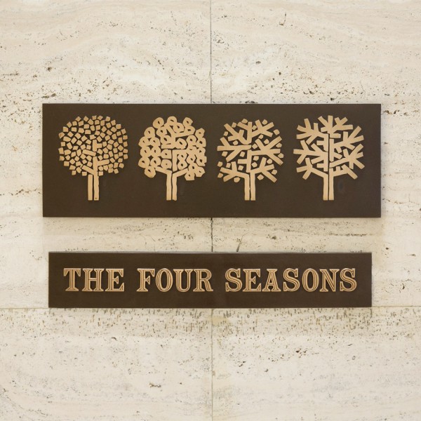 Items from the Four Seasons Restaurant Auction