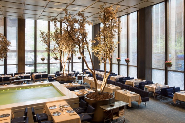 Items from the Four Seasons Restaurant Auction